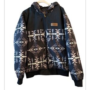 Pendelton Diamond Peak  MEN'S BOW PASS HOODED JACKET Size Medium